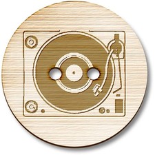 'Vinyl Record Player' Wooden