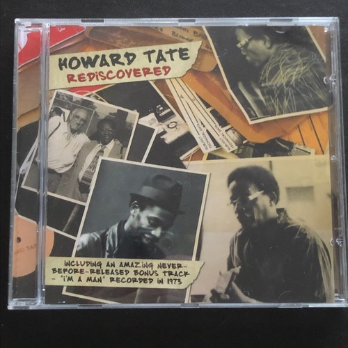 Howard tate rediscovered cd - tate,