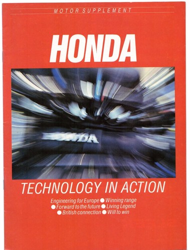 Honda technology action - honda,