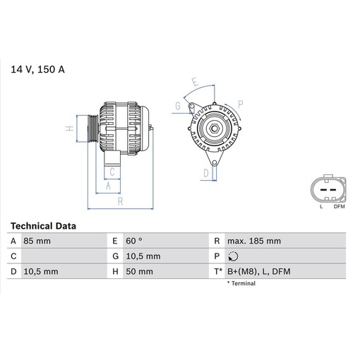 New alternator for - new,
