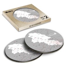 Round MDF Coaster Bradford