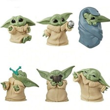 6 Pcs Star Wars Yoda Jedi