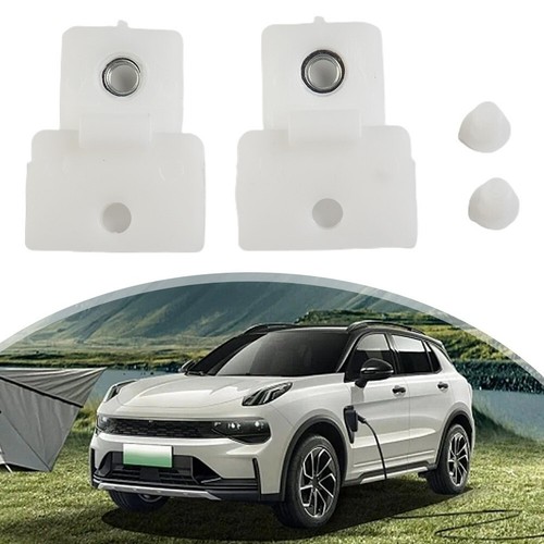 2pcs plastic glass track - 2pcs, clip