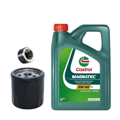 Castrol oil change - change, filter