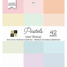 DCWV 6"x6" Textured Cardstock