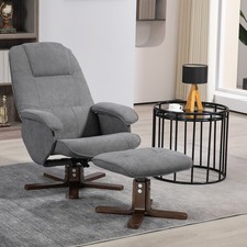 Linen-feel Fabric Recliner