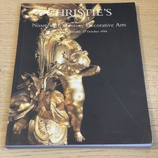 Christie's East Catalogue NINETEENTH CENTURY DECORATIVE ARTS 27 October 1998
