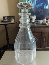 Antique Early 19th Century Two Ring Decanter