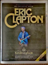 Eric Clapton Live Tour 2026
