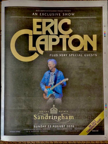 Eric clapton live - clapton,