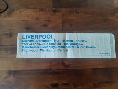 Liverpool express carriage - express,
