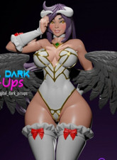 Overlord Albedo Cosplay Figure