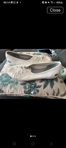 Rare leather lacoste ziane - rare,