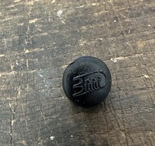 Vintage  3TTT Plastic Plug  Black Quill Stem Spare Or Replacement