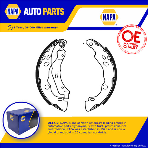 Brake shoes set fits - shoes,