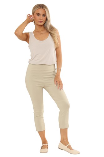 Ladies bengaline capri - bengaline,