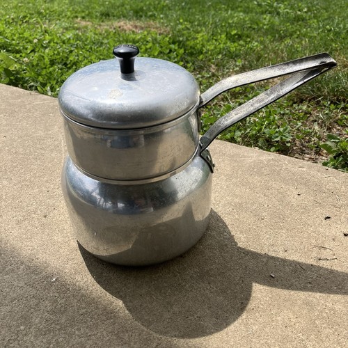 Vintage wearever double boiler - wearever,