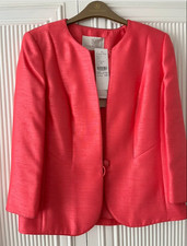 JACQUES VERT CORAL JACKET SIZE 12 NEW WITH TAGS