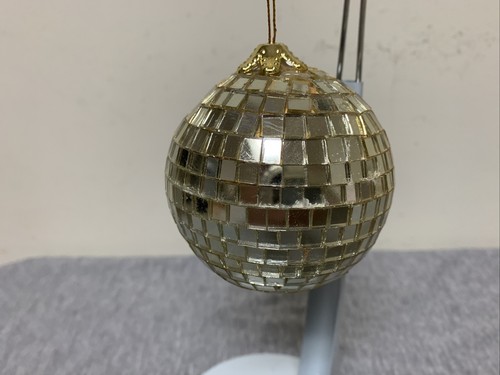 Vintage mirrored disco ball - mirrored,