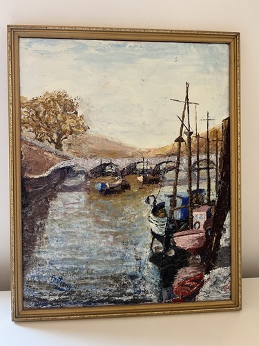 Original signed oil painting - original,