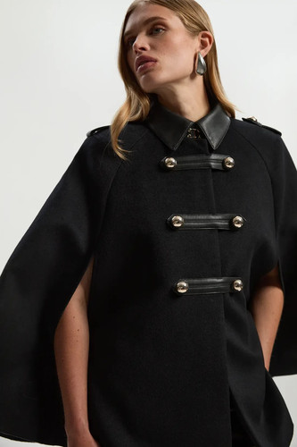Elegant new karen black wool - new,