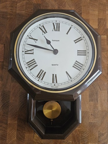 Hanson pendulum wall clock - pendulum,