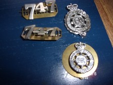 Obsolete British Ministry of Defence Police Cap Badges and numbers