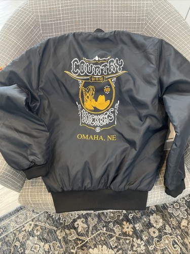 Vintage snap baseball jacket - vintage,