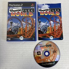 Theme Park World - Sony Playstation 2 PS2 Video Game