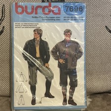 Burda 7696 Men's Jacket and