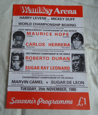 Wembley 1980 Boxing Programme