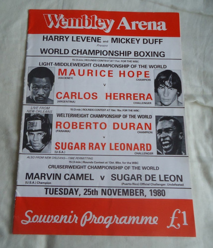 Wembley 1980 boxing - wembley,