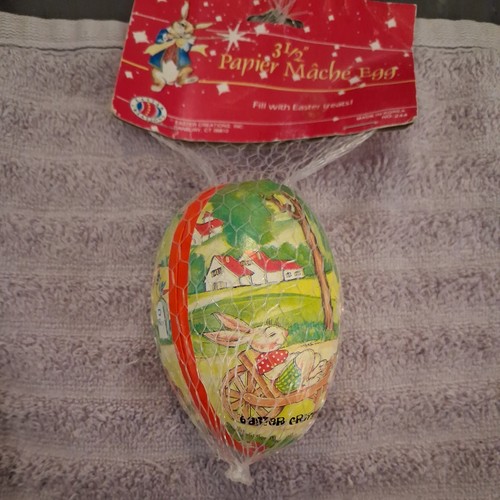 Paper mache easter - paper,