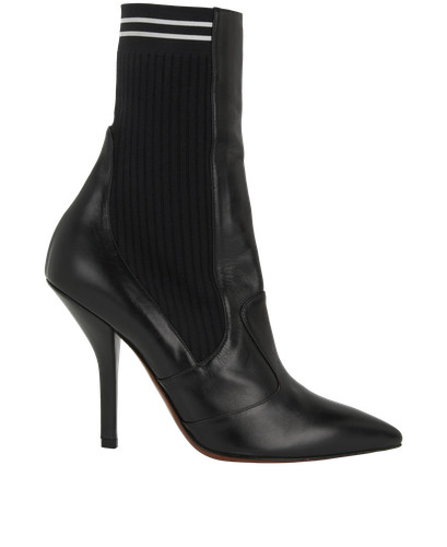 Fendi sock boots - fendi, black