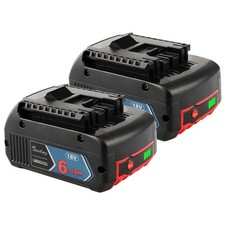 2X 6.0Ah For Bosch