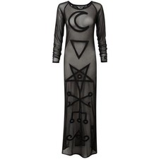 Killstar black lilith - black, mesh