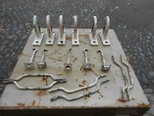 ANTIQUE EDWARDIAN CAST IRON RADIATOR BRACKETS