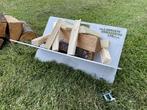 Log burner fire - log,
