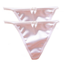 2pcs Girls Satin Underwear