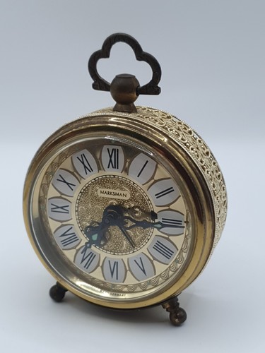 Vintage marksman alarm - vintage, clock