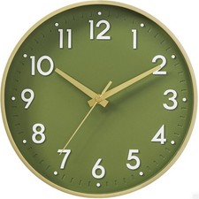 8 Inch Gold Wall Clock