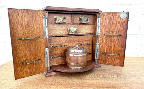 Edwardian three drawer tobacco