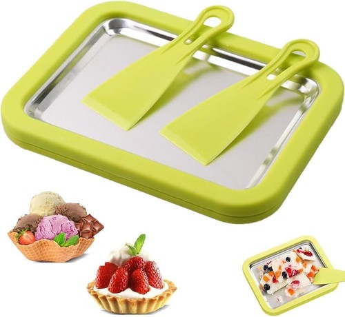 Rolled ice cream maker - ice, kit