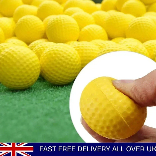10pcs yellow foam golf - foam,