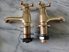 Pair Of Gold Finish Victorian