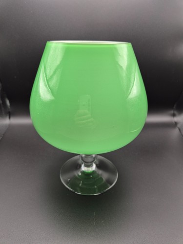 Vintage large green - vintage, stemmed