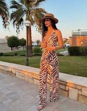 Zara Printed Linen Zebra