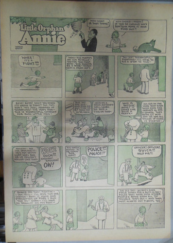 Little orphan annie sunday - annie,