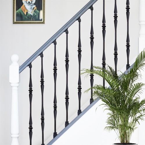 Matte black lowfield steel - black, "lowfield"
