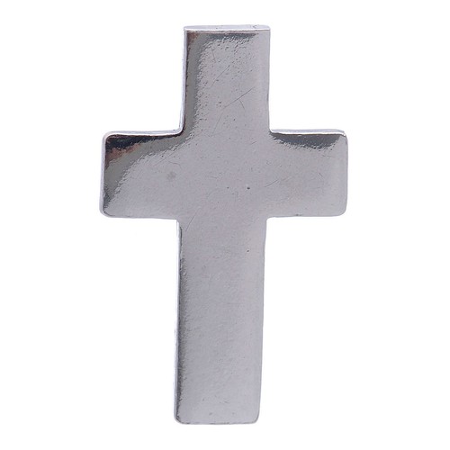 Christian cross badge - cross, pin